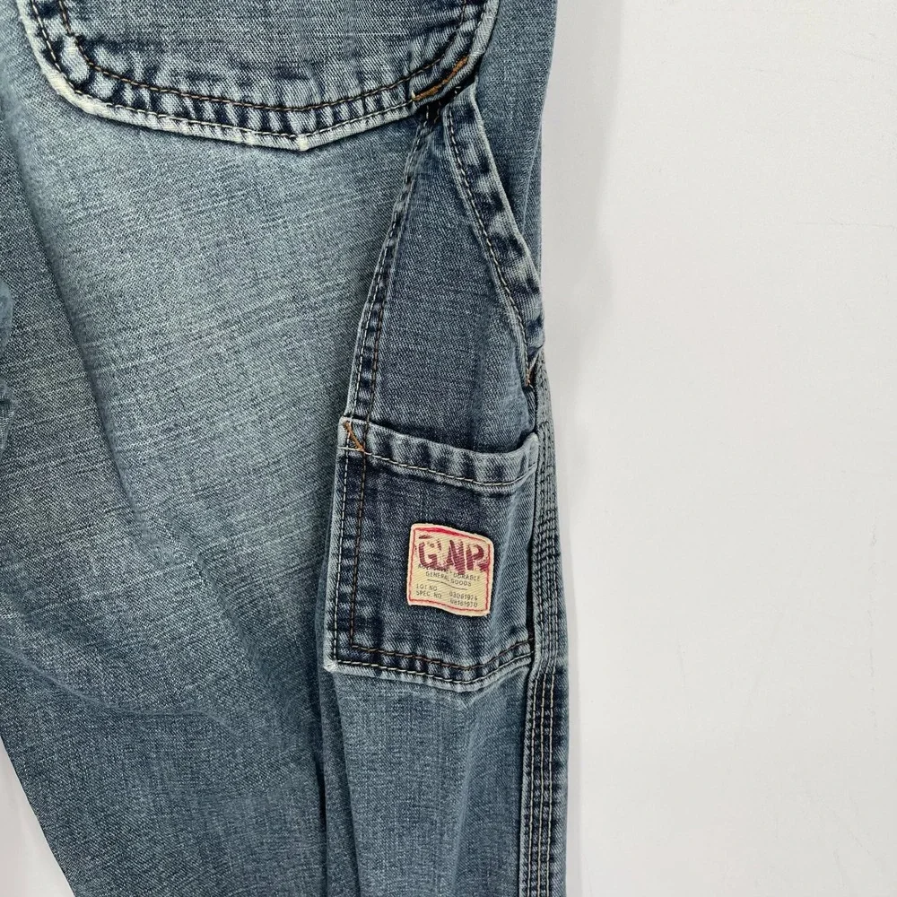 Gap Boy's Blue Straight Leg Carpenter Utility School Denim Jeans Size 16 Regular